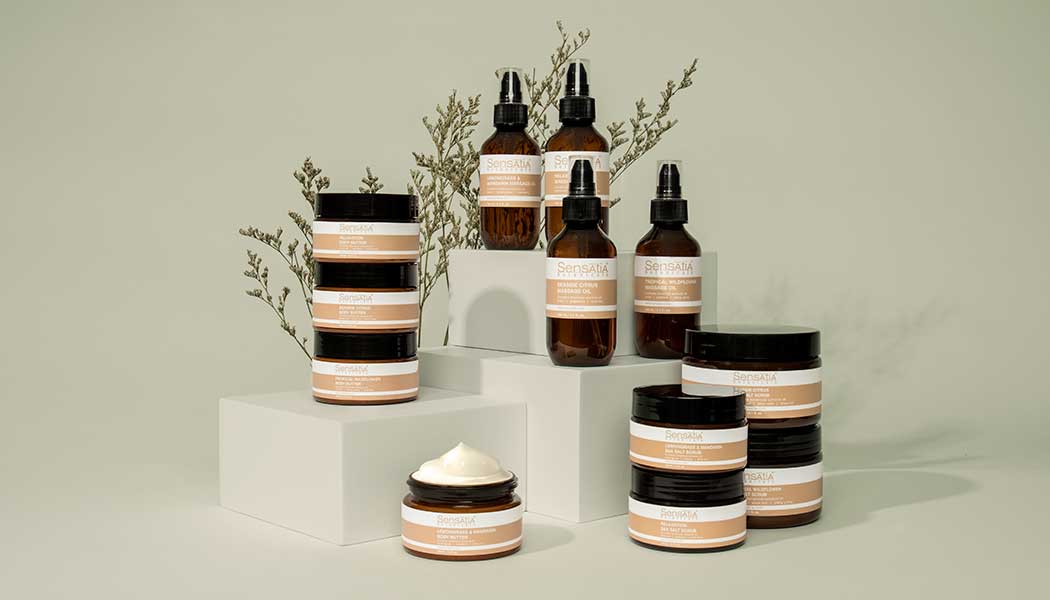 Sensatia Botanicals organic skincare — Vendora vending machine product