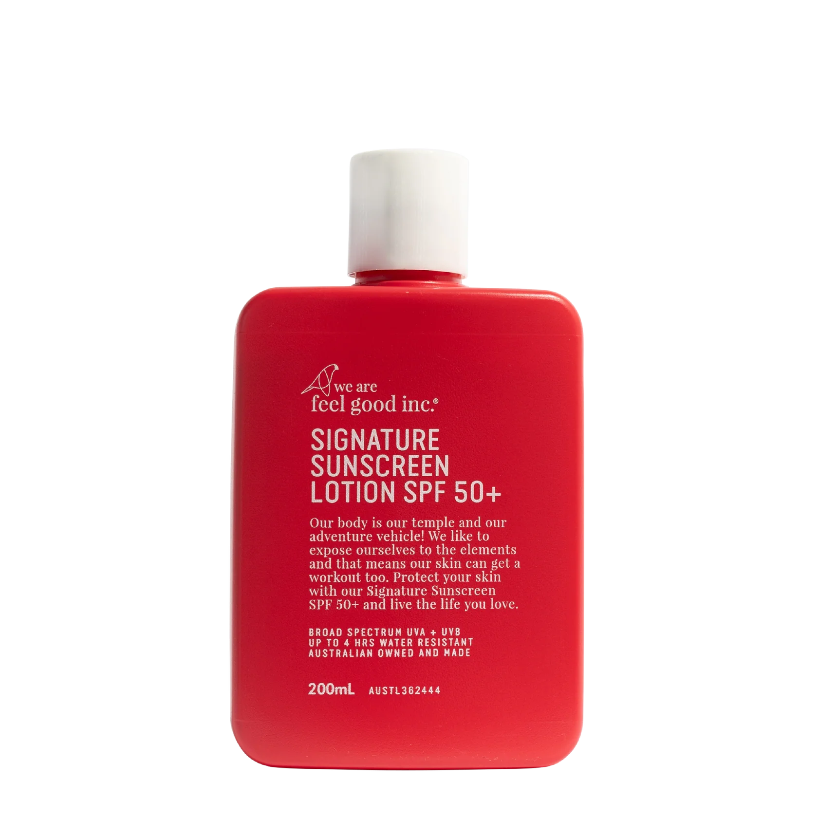 We Are Feel Good Inc. Signature Sunscreen bottle
